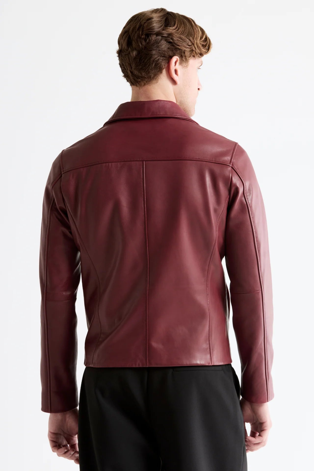 Bold Cherry Red Streetwear Jacket