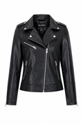 Women’s Black Biker Jacket