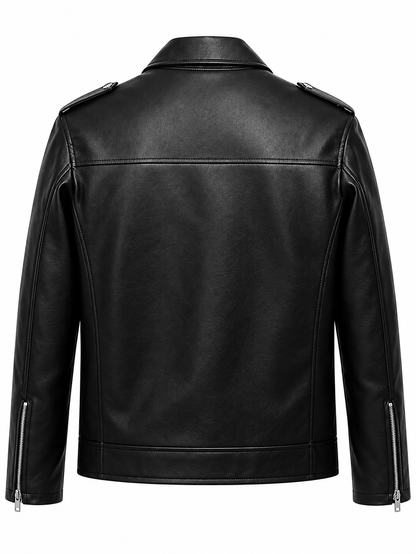 BELT BIKER JACKET