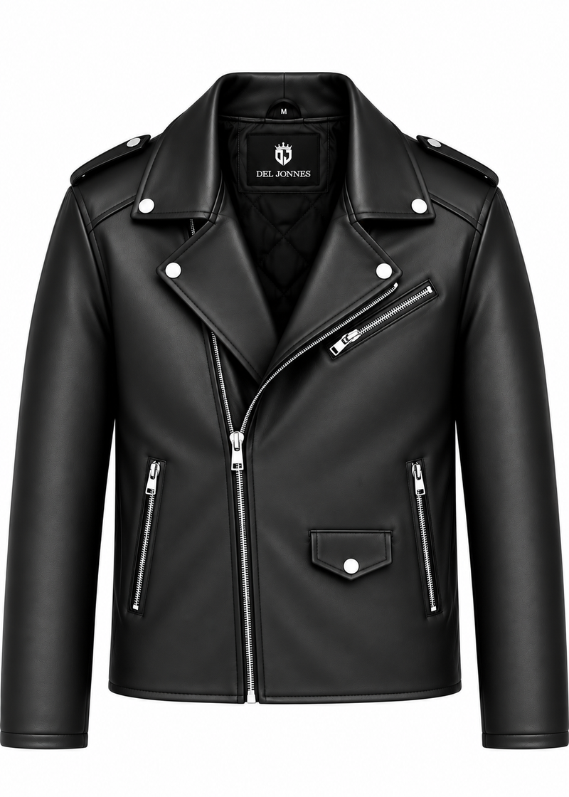 BELT BIKER JACKET
