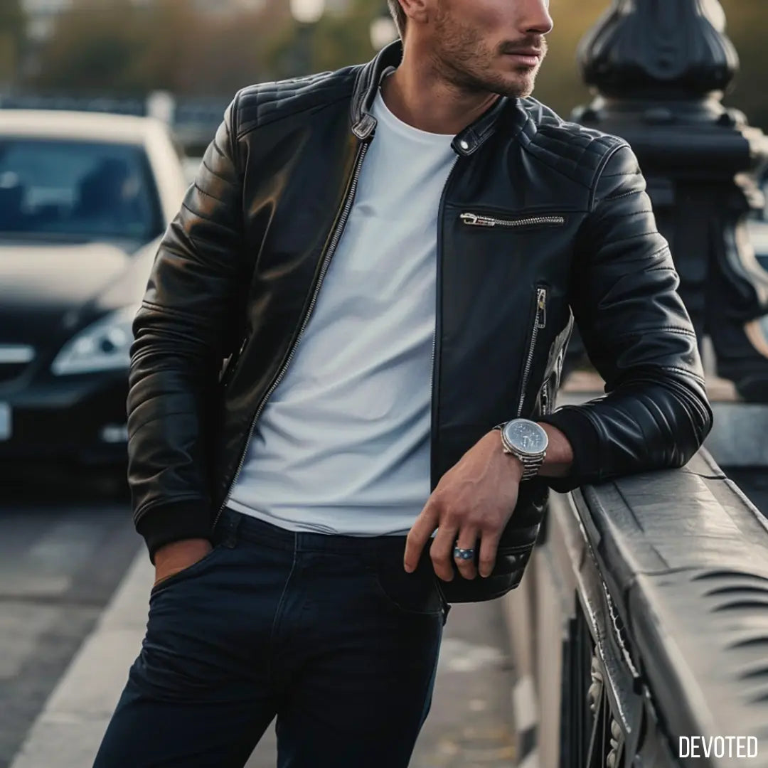 Men's Premium Tan Brown Faux Leather Hooded Bomber Jacket | Detachable Hood Zip-Up Winter Jacket | Multi-Pocket Casual Motorcycle Jacket | Regular Fit
