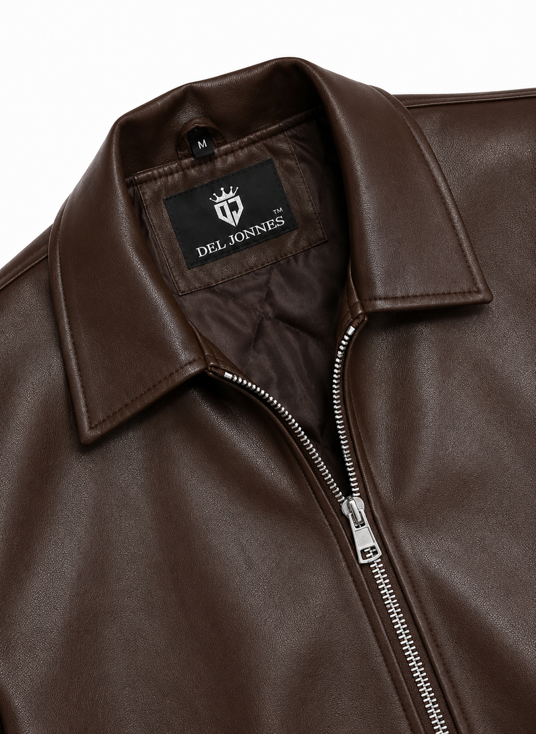 STRUCTURED FIT LEATHER JACKET
