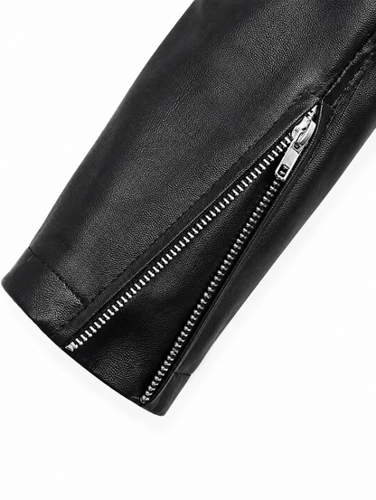 BELT BIKER JACKET
