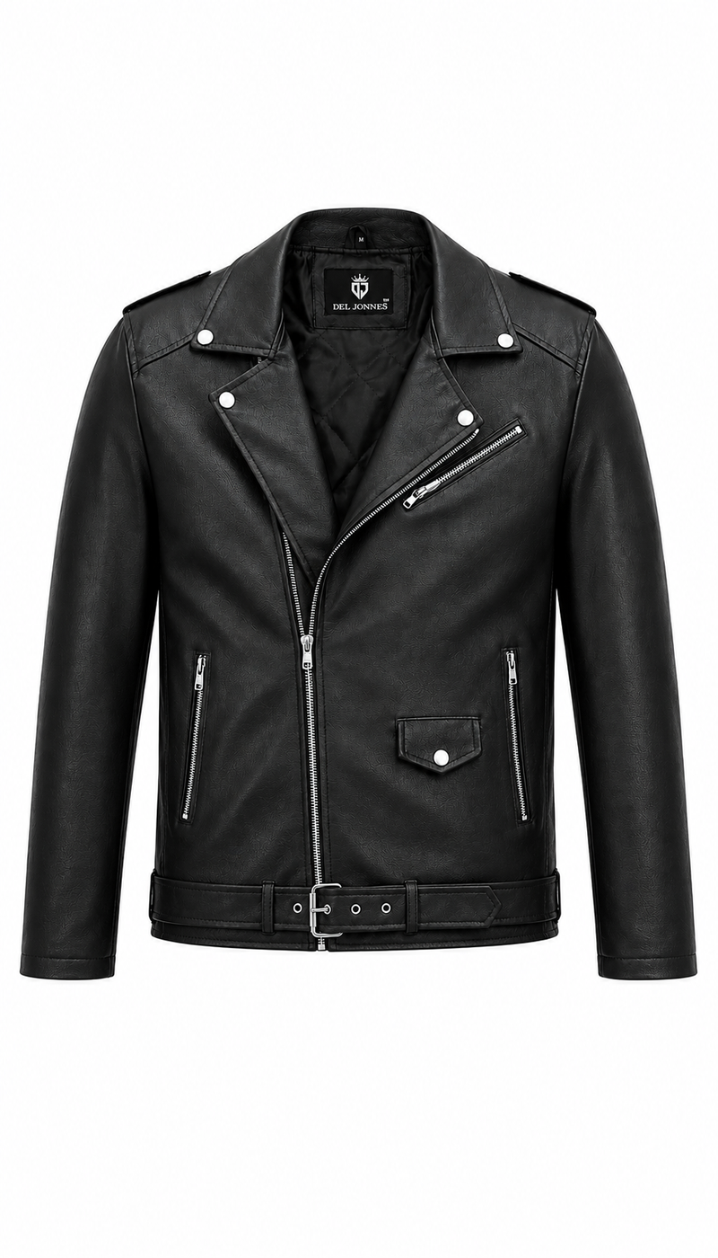 BELT BIKER JACKET